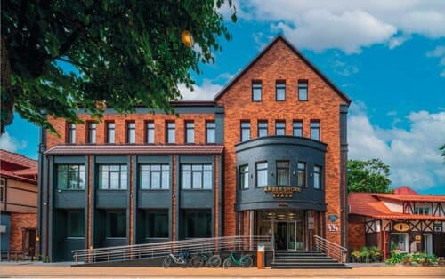 Внешний вид отеля Amber Shore Collection в Зеленоградске