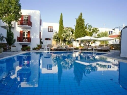 Внешний вид отеля Despotiko Hotel в Миконосе