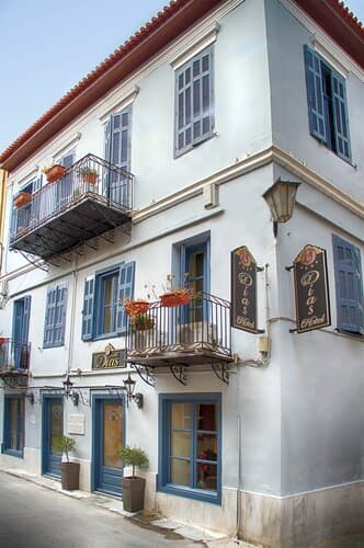 Внешний вид отеля Dias Hotel в Муниципальной единице Нафплионе