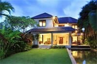 Внешний вид отеля Serene Villas в Районе Куте