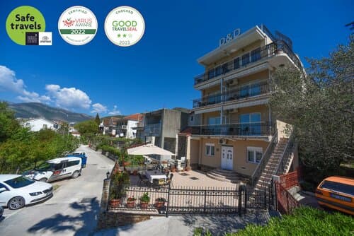 Внешний вид отеля D&D Apartments Tivat