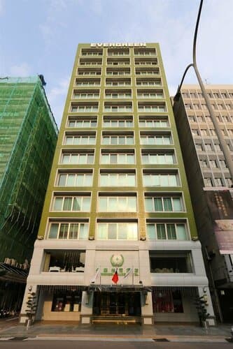 Внешний вид отеля Evergreen Laurel Hotel Taipei в Тайбэйе
