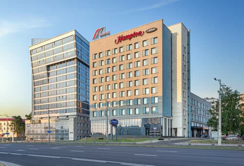 Внешний вид отеля Hampton by Hilton Minsk City Centre