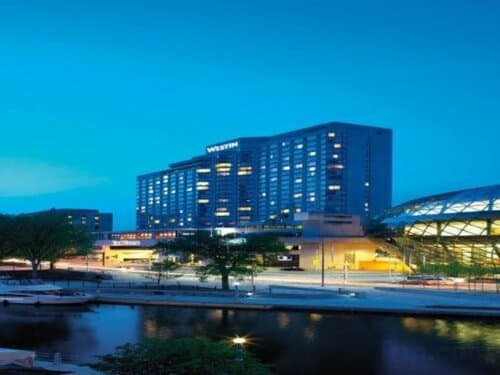 Внешний вид отеля The Westin Ottawa в Оттаве