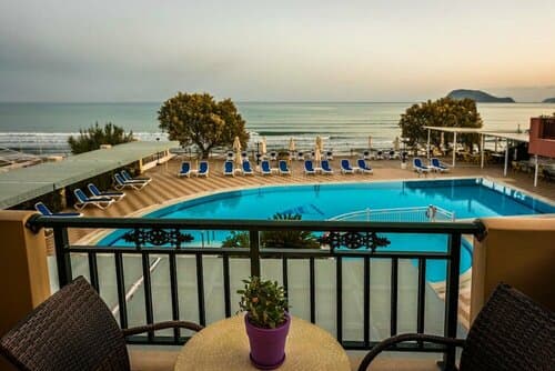 Внешний вид отеля Mediterranean Beach Resort в Муниципальной единице Лаганасе