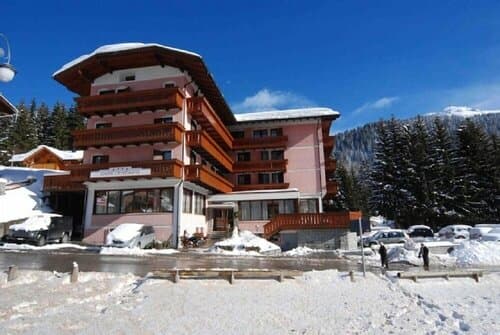 Внешний вид отеля Cristiania в Пинцоле