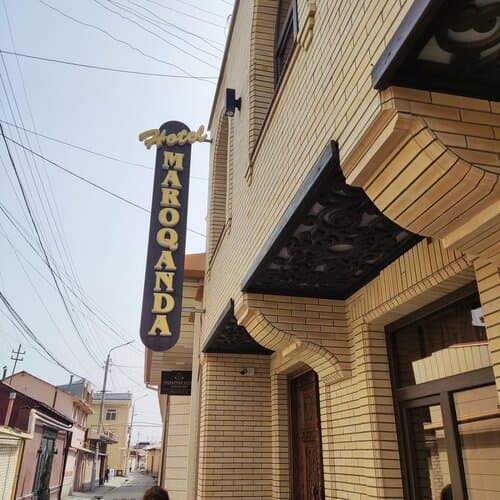 Внешний вид отеля Maroqanda в Самарканде