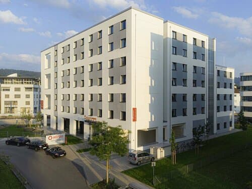 Внешний вид отеля Adagio Access Freiburg в Фрайбурге