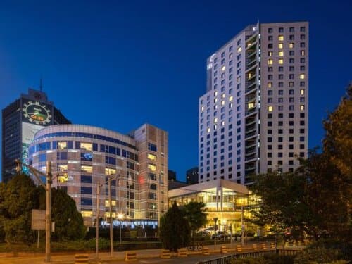 Внешний вид отеля Hilton Beijing в Районе Чаояне