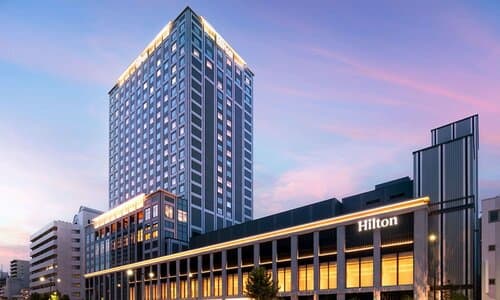 Внешний вид отеля Hilton Hiroshima