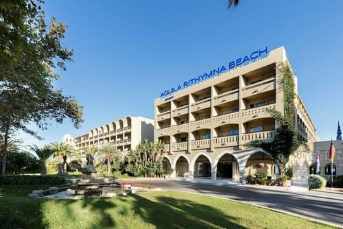 Внешний вид отеля Aquila Rithymna Beach Hotel в Ретимноне
