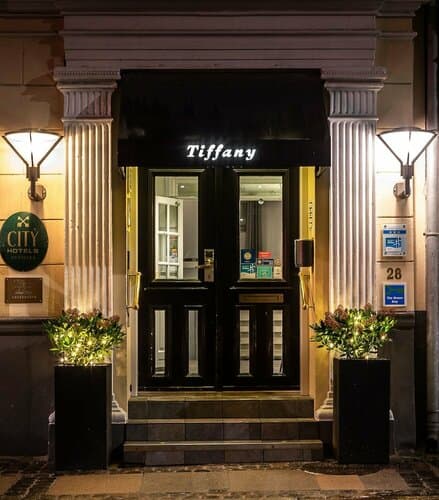Внешний вид отеля Hotel Tiffany