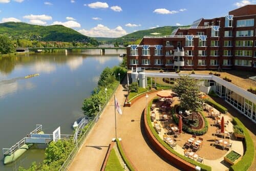 Внешний вид отеля Heidelberg Marriott Hotel в Гейдельберге