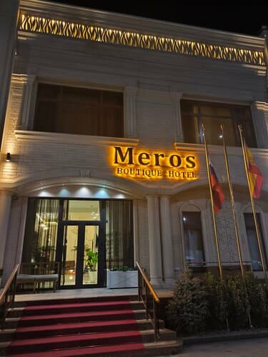 Внешний вид отеля Meros Boutique Hotel в Самарканде