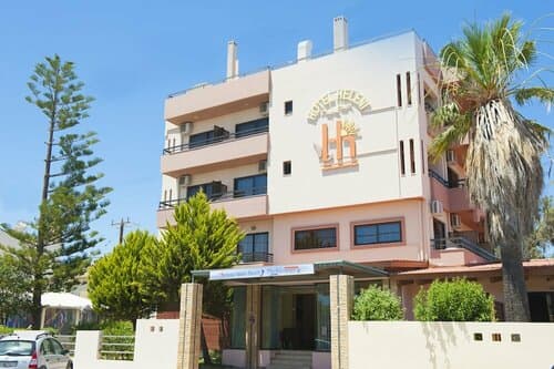 Внешний вид отеля Hotel Heleni Beach в Ялиссосе