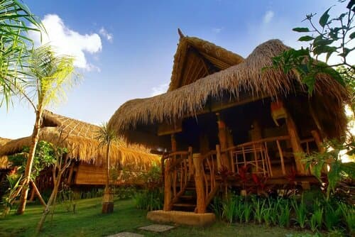 Внешний вид отеля Flower Bud Bungalows в Джимбаране