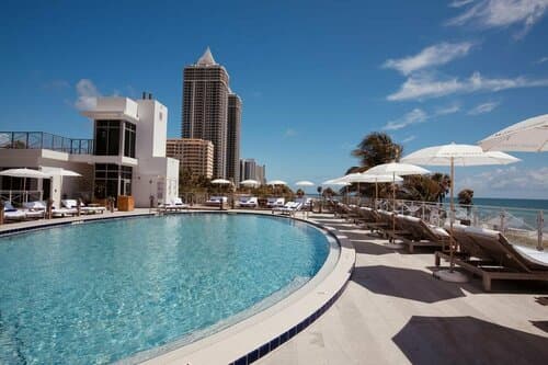 Внешний вид отеля Nobu Hotel Miami Beach в Майами-Бич