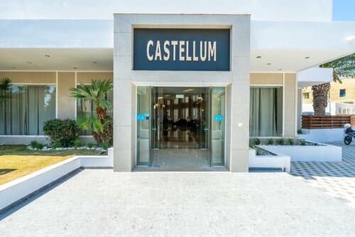 Внешний вид отеля Castellum Suites в Муниципальной единице Родосе