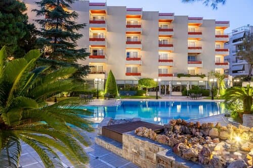 Внешний вид отеля Oasis Hotel Apartments в Муниципалитете Глифадах