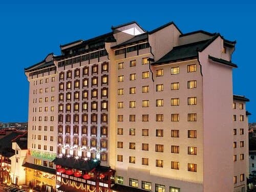 Внешний вид отеля Jinling Mandarin Garden Hotel Nanjing в Нанкине