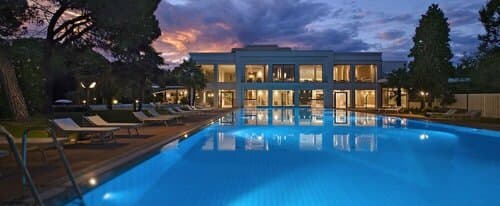 Внешний вид отеля Hotel Terme Neroniane в Монтегротто-Терме