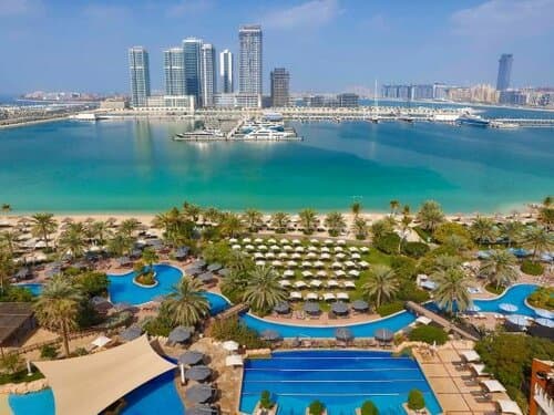 Внешний вид отеля The Westin Dubai Mina Seyahi Beach Resort & Marina в Мерсе Дубае