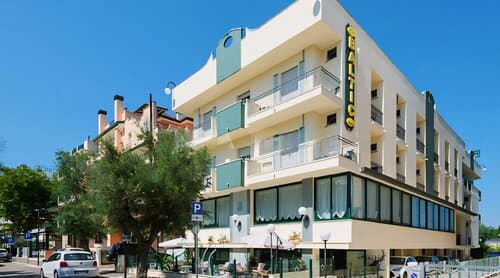 Внешний вид отеля Hotel Baltic в Мизано-Адриатико