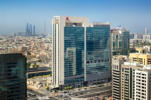 Внешний вид отеля Marriott Hotel Downtown Abu Dhabi в Абу-Даби