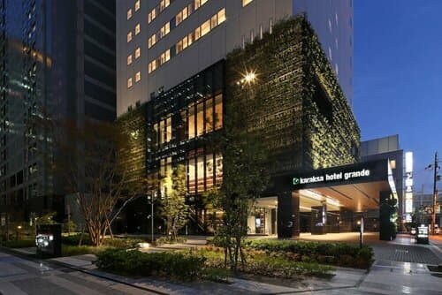 Внешний вид отеля Karaksa hotel grande Shin-Osaka Tower в Осаке