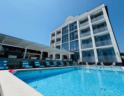 Внешний вид отеля Аллура в Анапе