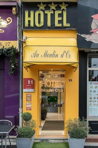 Внешний вид отеля Hôtel du Moulin d'Or в Лилле