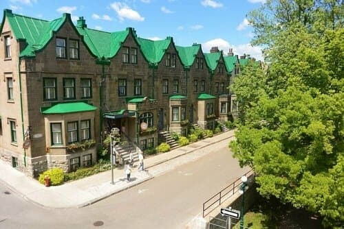 Внешний вид отеля Hotel Manoir Ste-Geneviève в Квебеке