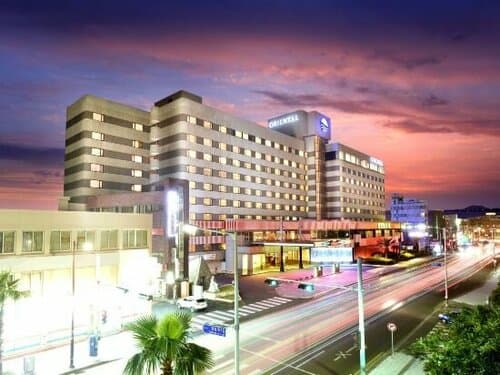 Внешний вид отеля Jeju Oriental Hotel & Casino в Чеджу