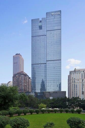 Внешний вид отеля The Westin Chongqing Liberation Square в Китае