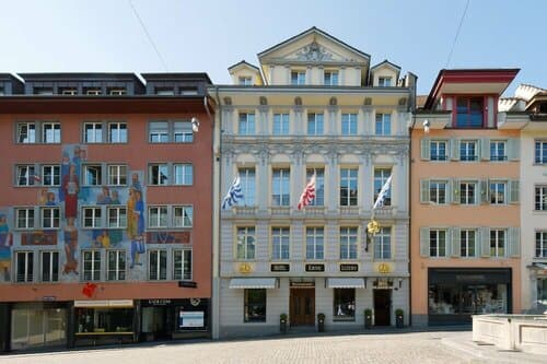 Внешний вид отеля Altstadt Hotel Krone Luzern в Люцерне