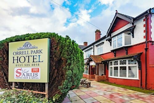 Внешний вид отеля Orrell Park Hotel в Ливерпуле