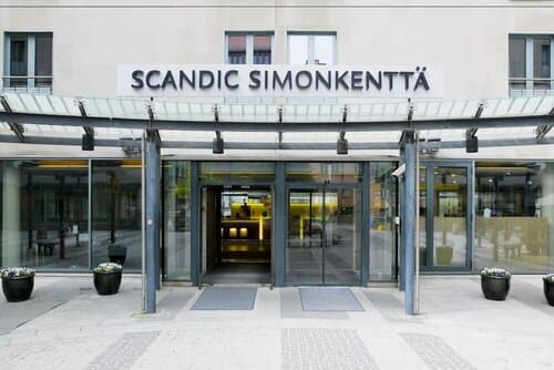 Внешний вид отеля Scandic Simonkenttä в Хельсинки