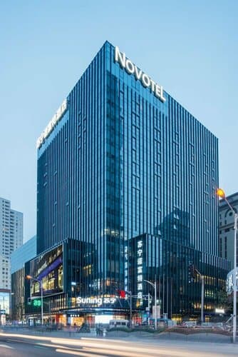 Внешний вид отеля Novotel Nanjing Central Suning в Нанкине