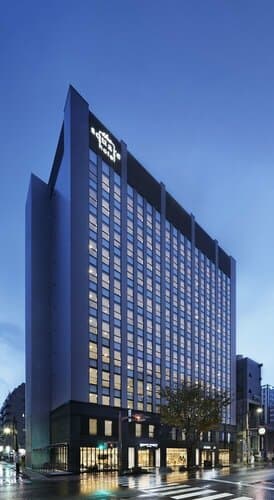 Внешний вид отеля The square hotel в Канадзаве