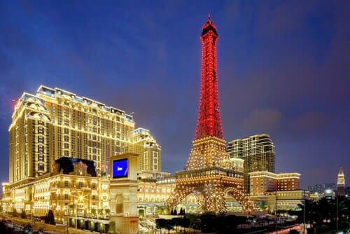 Внешний вид отеля The Parisian Macao