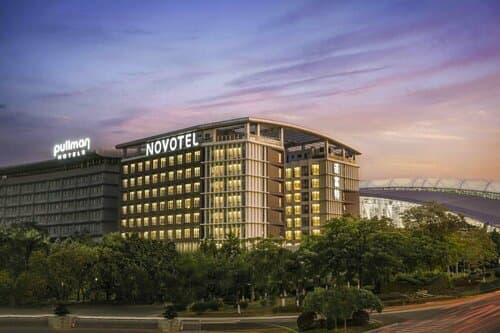 Внешний вид отеля Novotel Guangzhou Baiyun Airport в Гуанчжоу