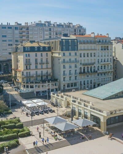 Внешний вид отеля Hotel le Windsor Grande Plage Biarritz в Биаррце