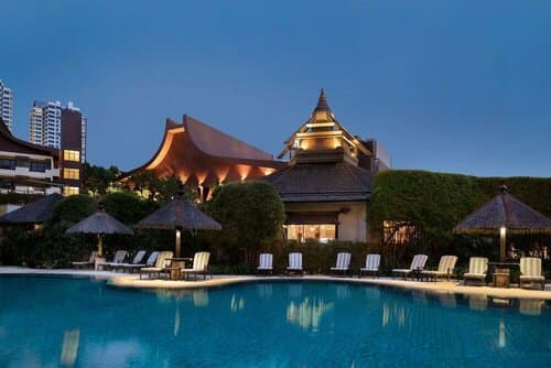 Внешний вид отеля Shangri-La Rasa Sayang, Penang в Джорджтауне