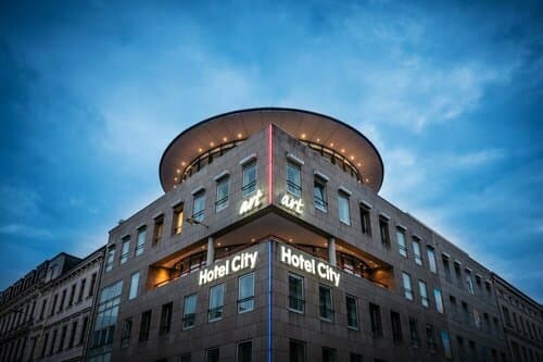 Внешний вид отеля Mercure Hotel Art Leipzig в Лейпциге