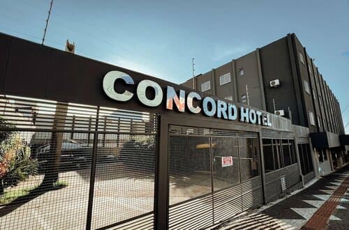 Внешний вид отеля Hotel Concord в Кампу-Гранди