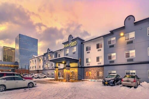 Внешний вид отеля Four Points by Sheraton Anchorage Downtown