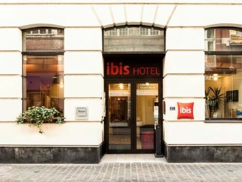 Внешний вид отеля Ibis Lille Centre Grand Place в Лилле