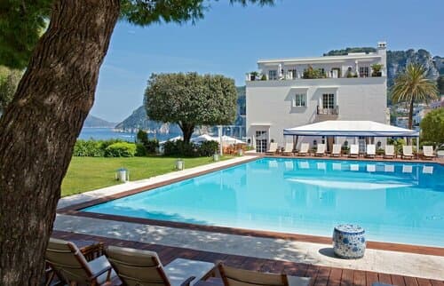 Внешний вид отеля J. K. Place Capri в Капрях