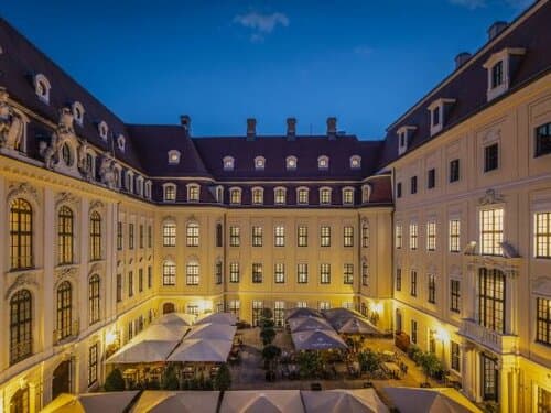 Внешний вид отеля Hotel Taschenbergpalais Kempinski Dresden