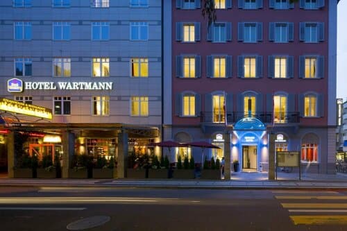 Внешний вид отеля Hotel Wartmann am Bahnhof
